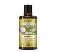 INOAR Vegan Shampoo - šampūnas su kokoso ir alyvuogių aliejais 300 ml